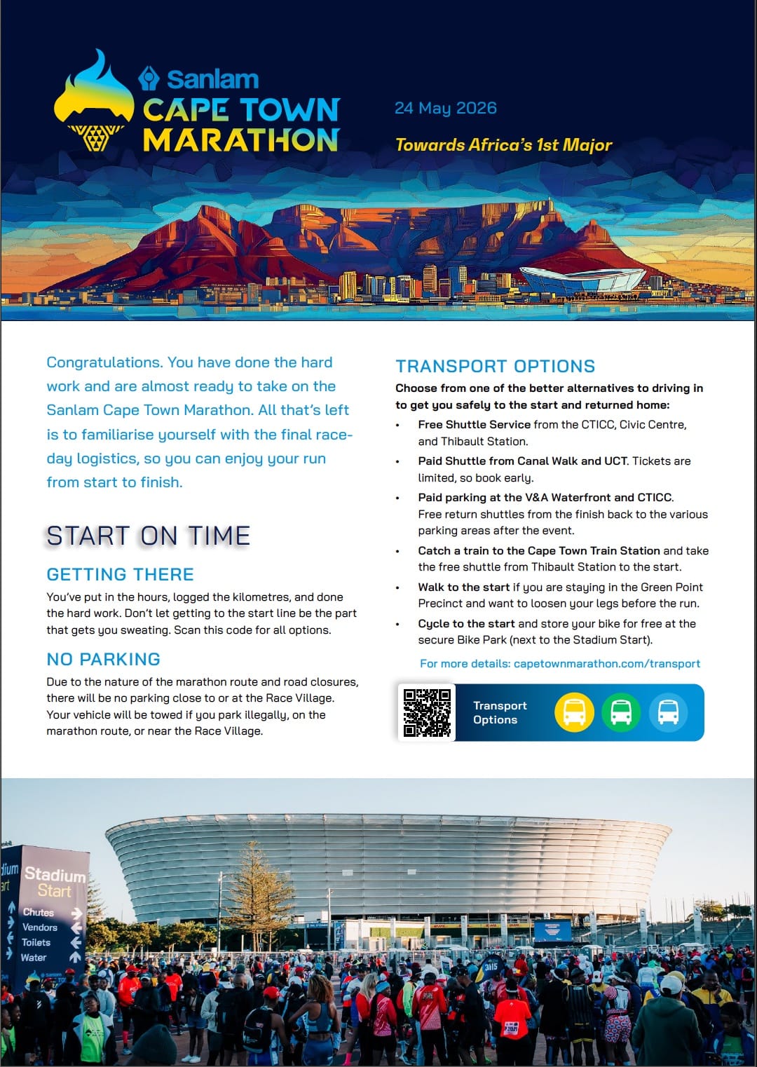 upload new marathon instructions