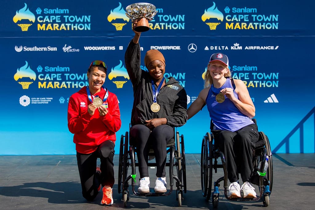 Watanabe and Wheeler Win the Wheelchair Invitational at the Sanlam Cape